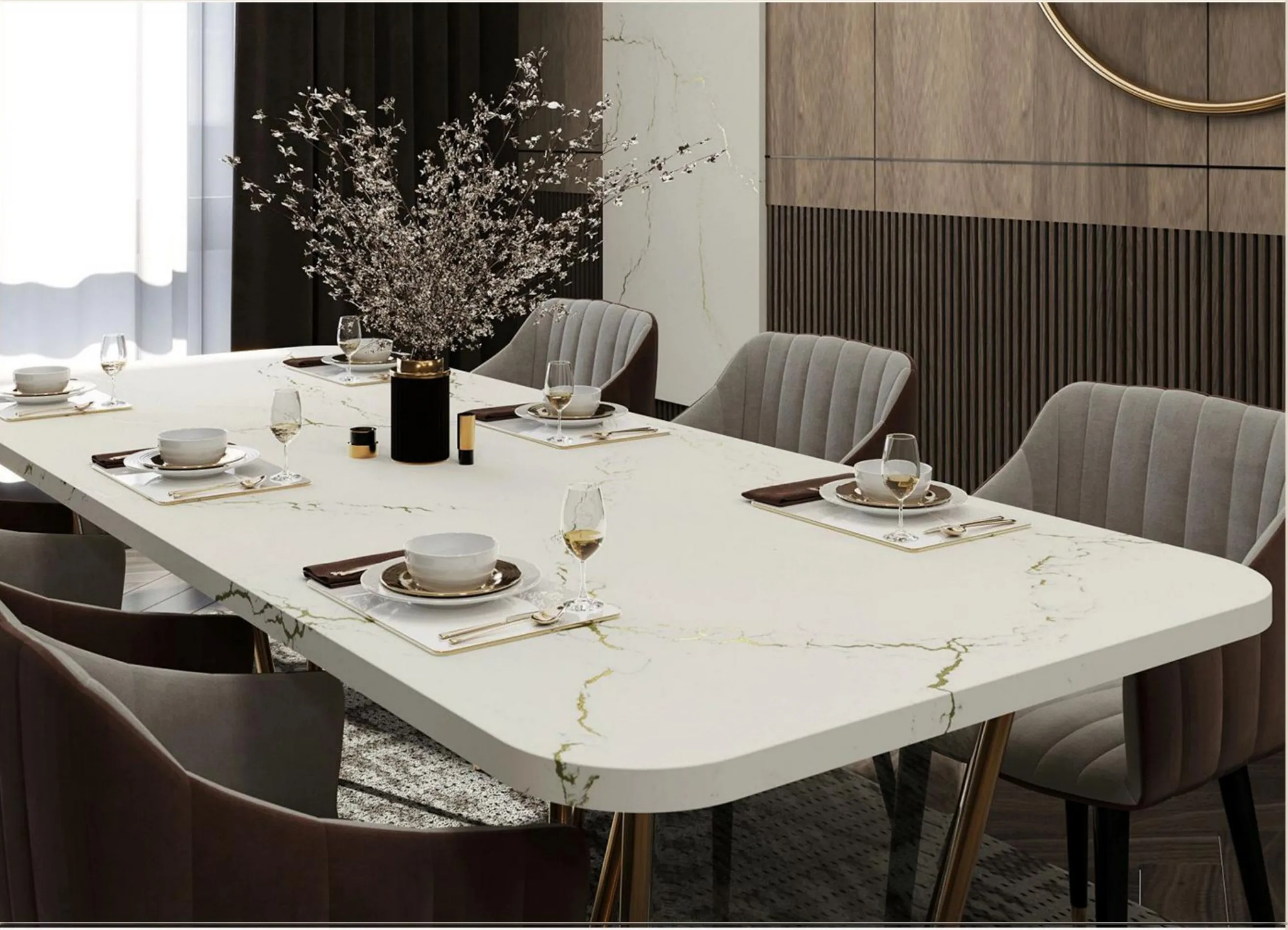 Berkshire Brass quartz countertop application